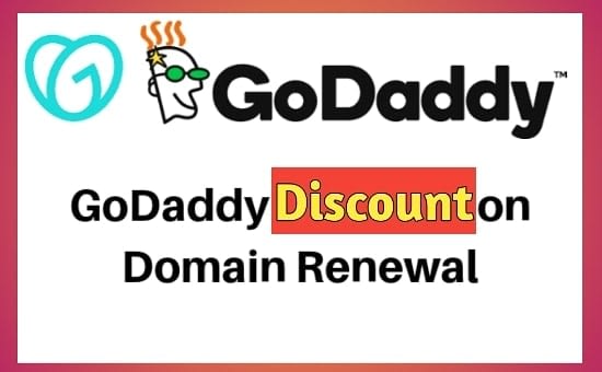 GoDaddy Discount on Domain Renewal